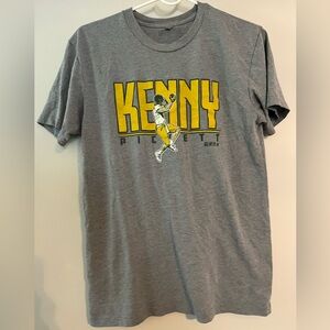 KENNY PICKET STEELERS Gray Graphic T-Shirt